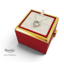 Roos in Giftbox - Draaiend