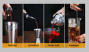 Luxe Cocktail Shaker Set - 3 Kleuren Beschikbaar