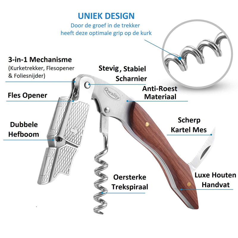 Luxe Wijnopener - Kurkentrekker